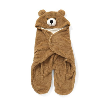 アンパサンド くまさんバギーウォーマー ベージュ ベビーカー用 足カバー フットウォーマー Ampersand【送料無料 沖縄・一部地域を除く】